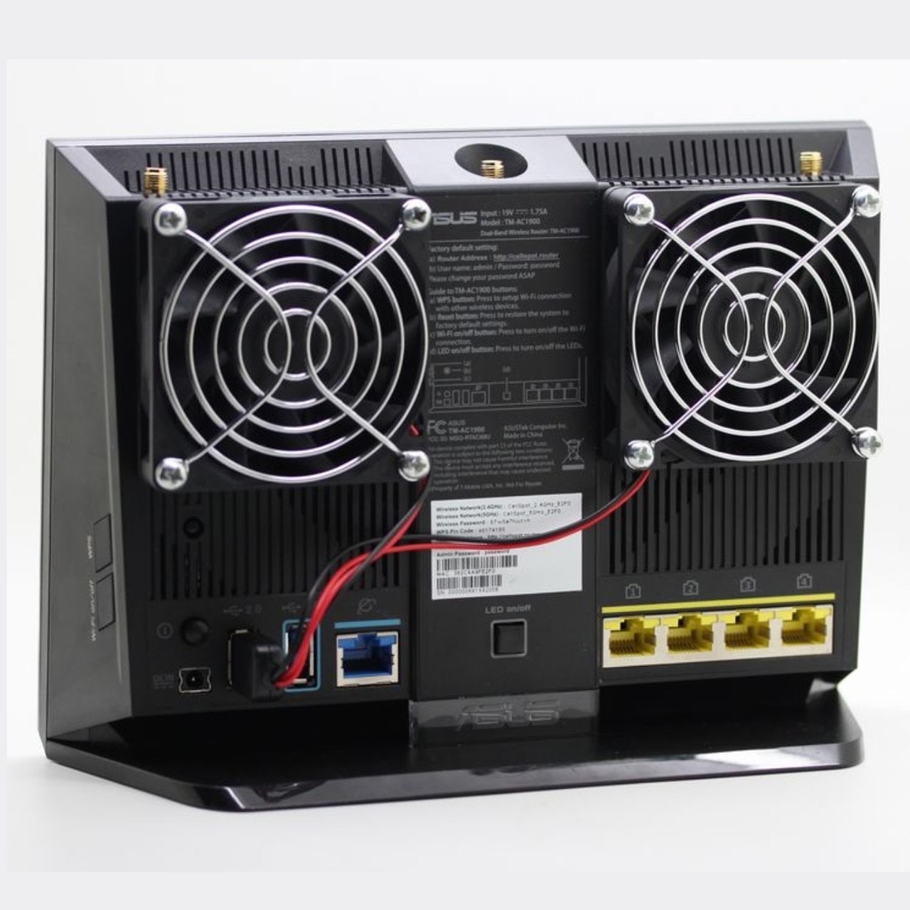 華碩 RT-AX86U Pro  AC86U  AX86S 路由器 雙胞胎 散熱風扇