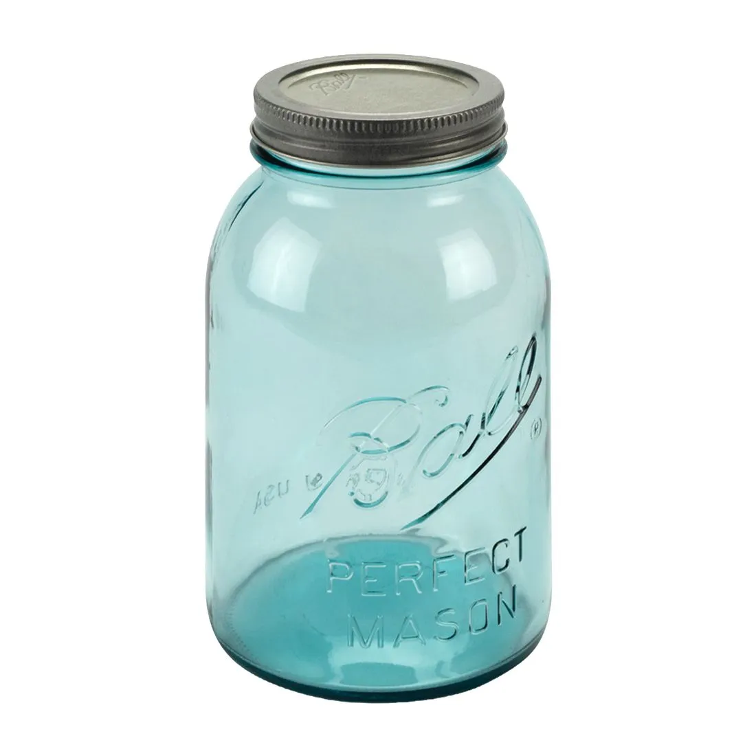 美國經典梅森罐 Ball (Mason Jars) 135周年 水藍限定版 32oz 標準口徑 Regular Mouth