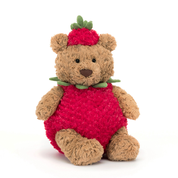 jellycat Bartholomew Bear Strawberry 草莓巴賽羅熊
