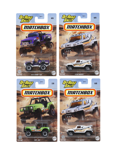 火柴盒小汽車-滾輪主題系列