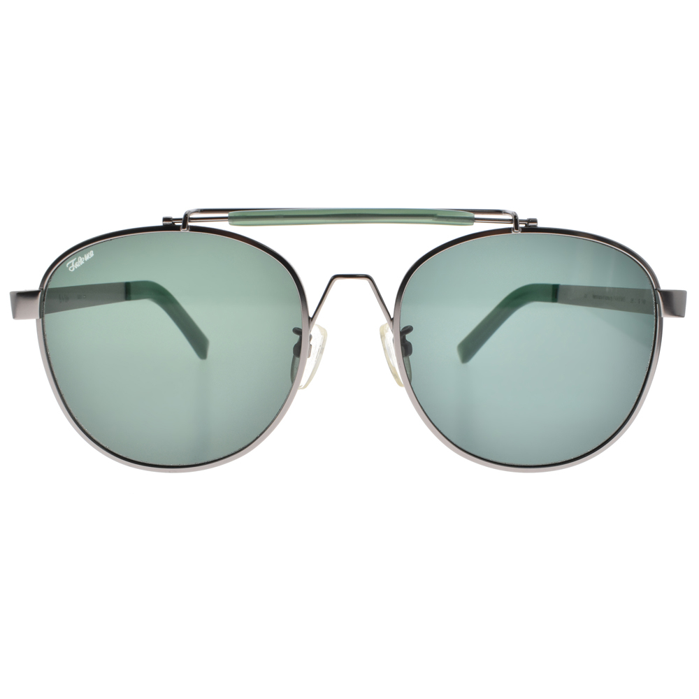 【FAKE ME】OZZY JAD 韓系流行復古雙槓圓框太陽眼鏡