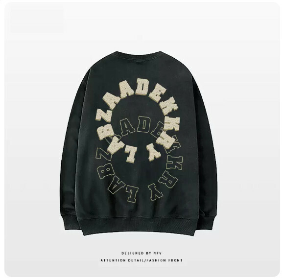 Crewneck sweatshirt [M-3XL] [dark gray - thin] (contact customer service to confirm the shipping size after placing an order) 