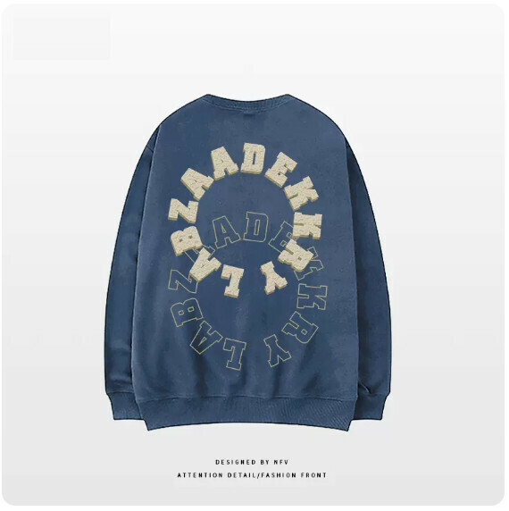Crewneck sweatshirt [M-3XL] [dark blue-thin] (contact customer service to confirm the shipping size after placing an order) 