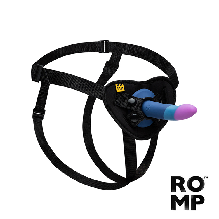 ROMP Piccolo 5吋矽膠陽具含穿戴褲