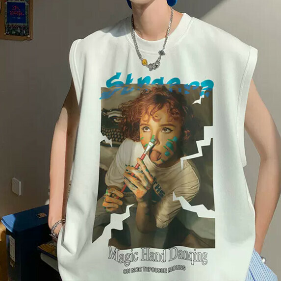 熱推背心男純棉夏季（白色【S_3XL碼】（下單後聯繫客服確認發貨尺碼）