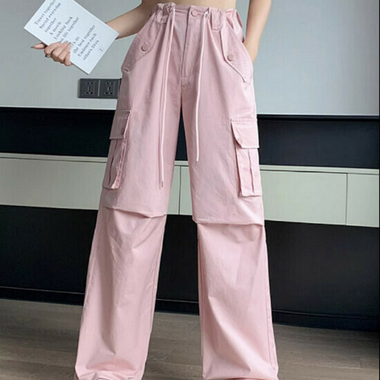 Hot selling overalls [pink petite] [XS-L size] (please contact customer service to confirm the delivery size after placing the order)
