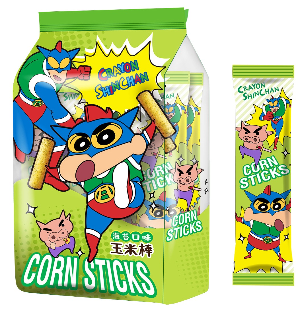 北田 蠟筆小新玉米棒(海苔味)