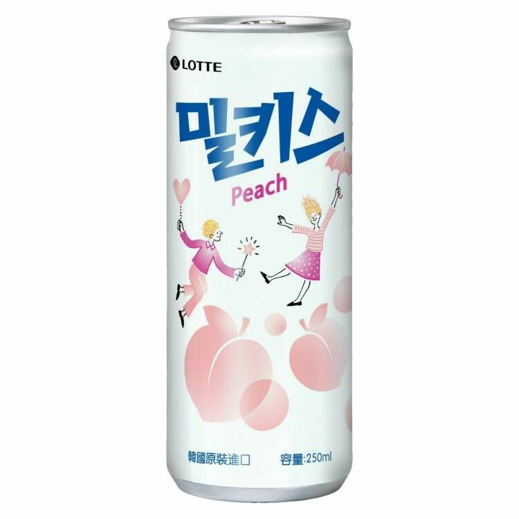 韓國樂天桃子優格風味碳酸飲