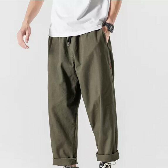 熱賣工裝褲男長褲（軍綠色【M_5XL碼】（下單後聯繫客服確認發貨尺碼）