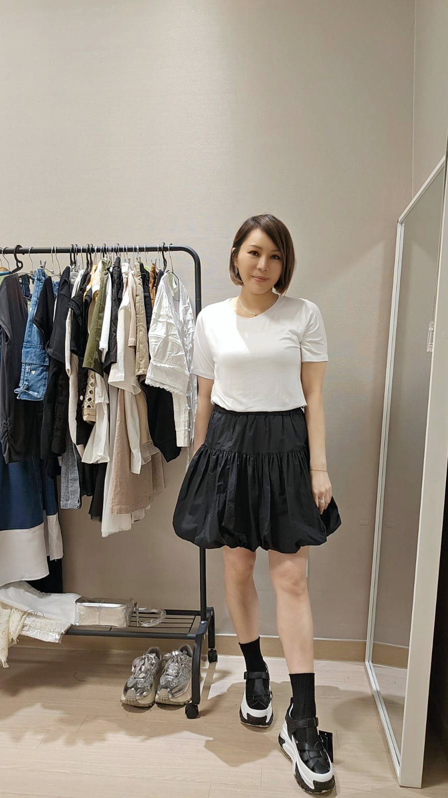 QQ85 純色圓領TEE