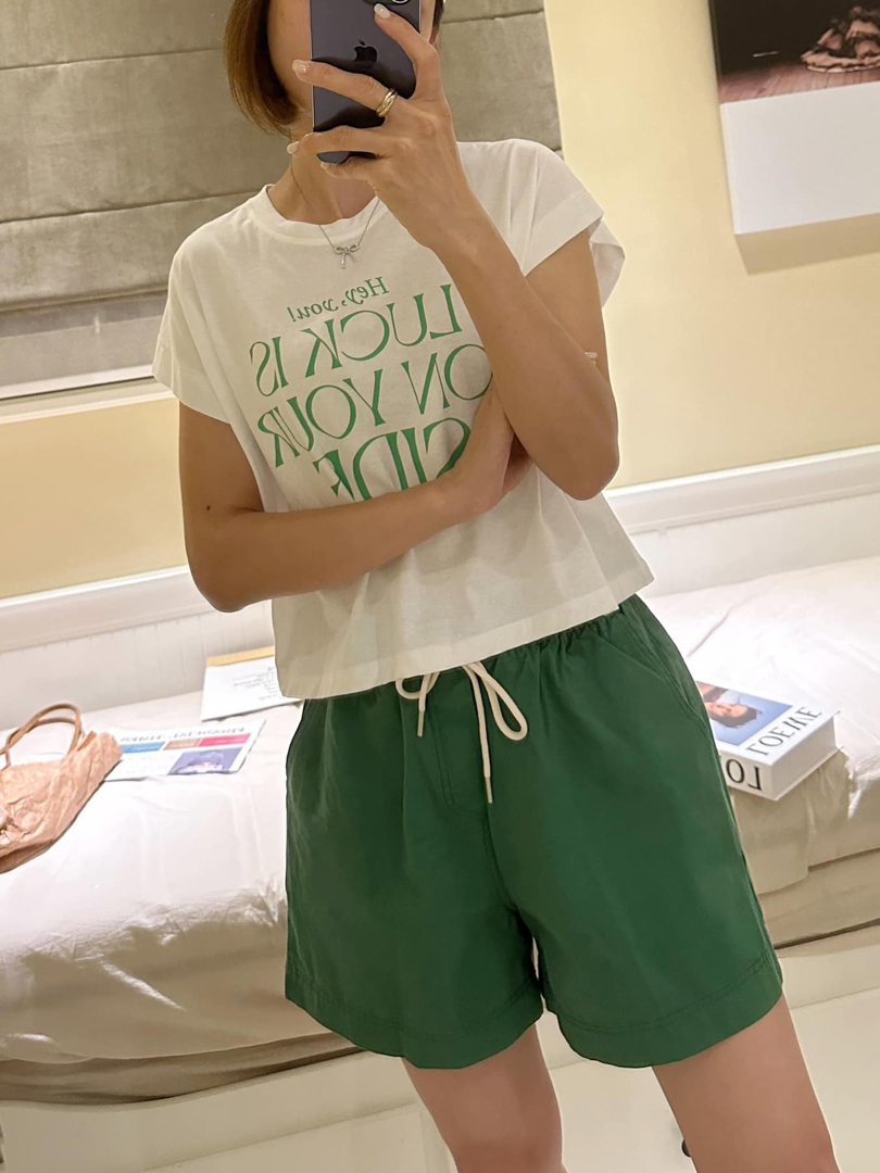 百分棉也可以有挺度的休閒短褲 ⚡️搶現貨⚡️