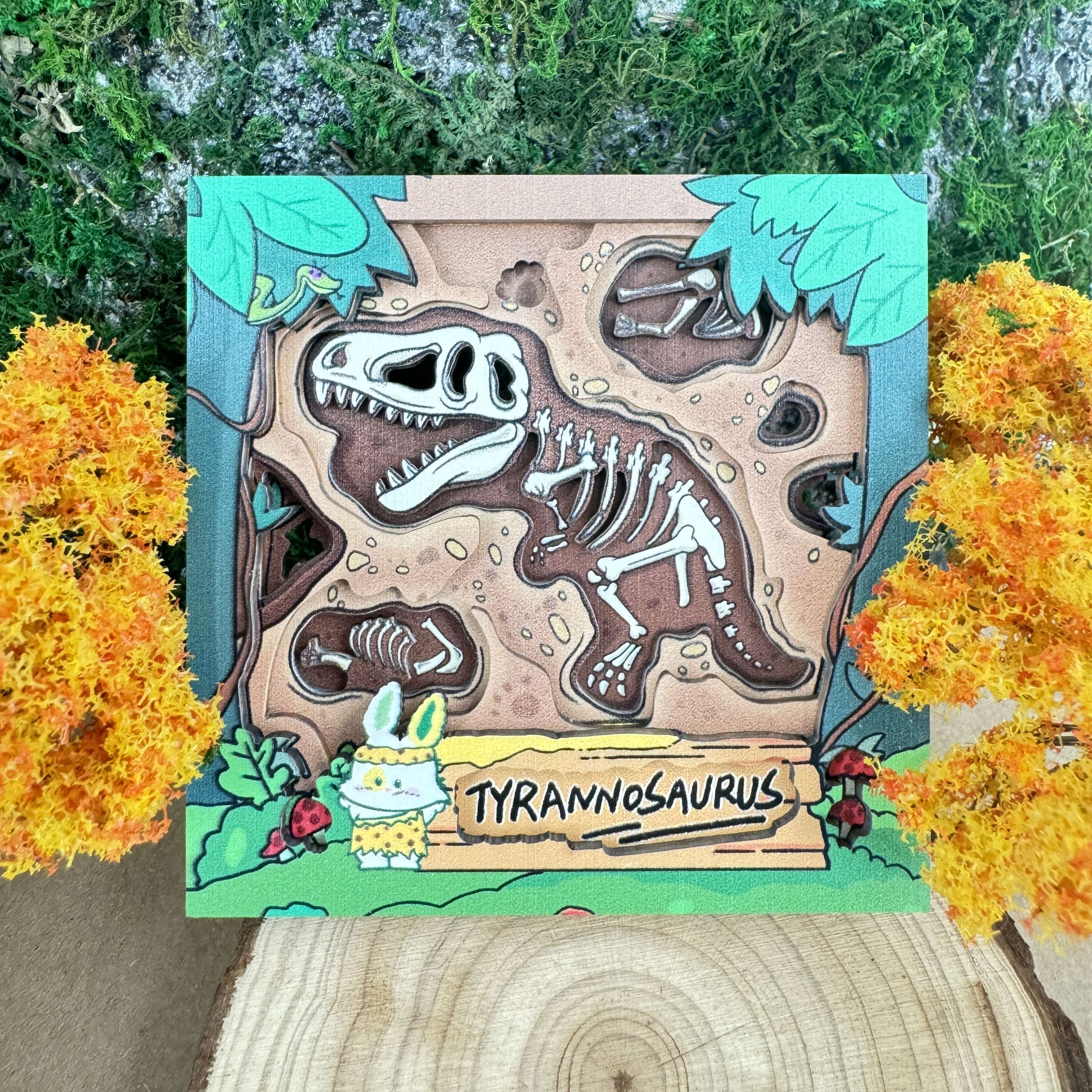 Dinosaur Magnet - Tyrannosaurus