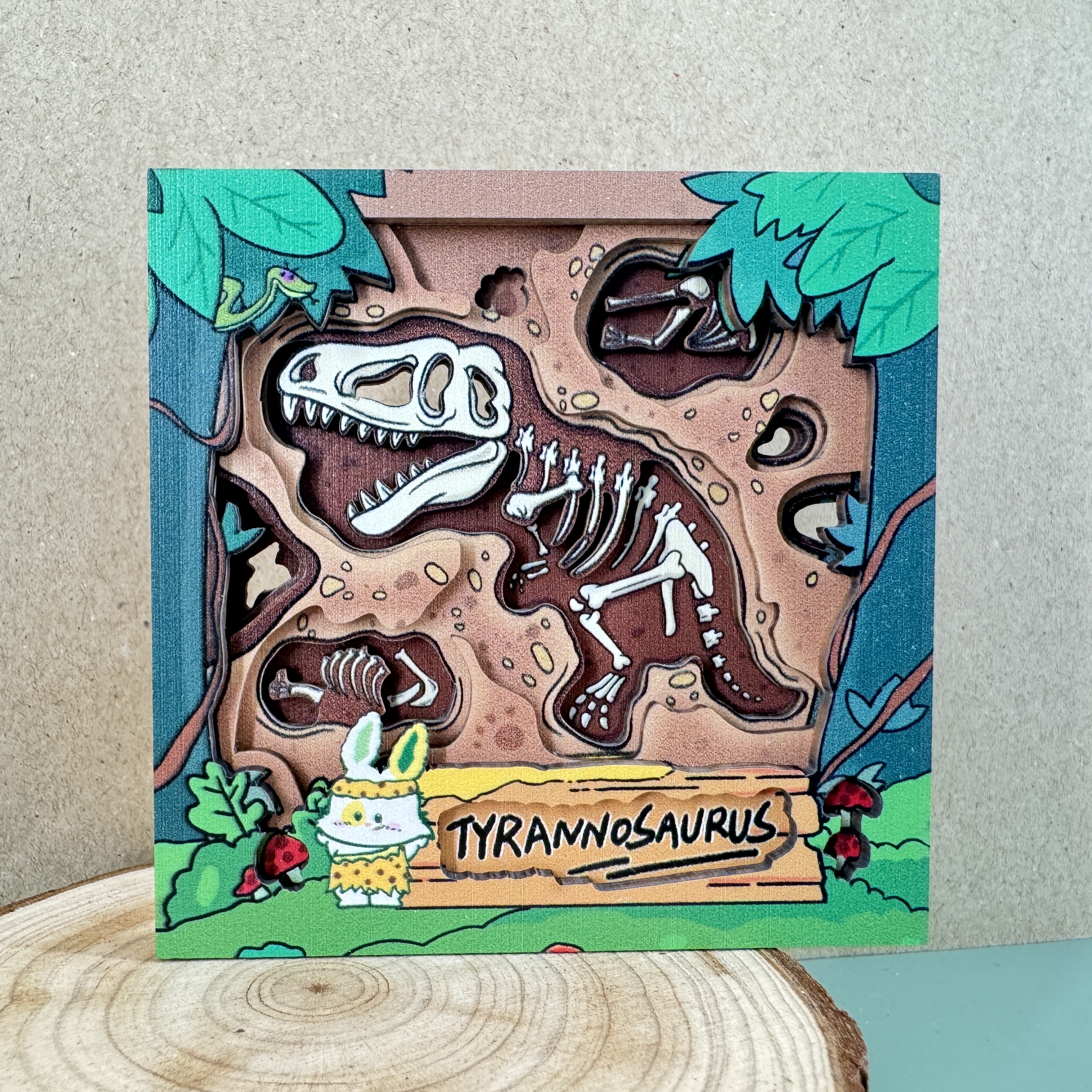 Dinosaur Magnet - Tyrannosaurus