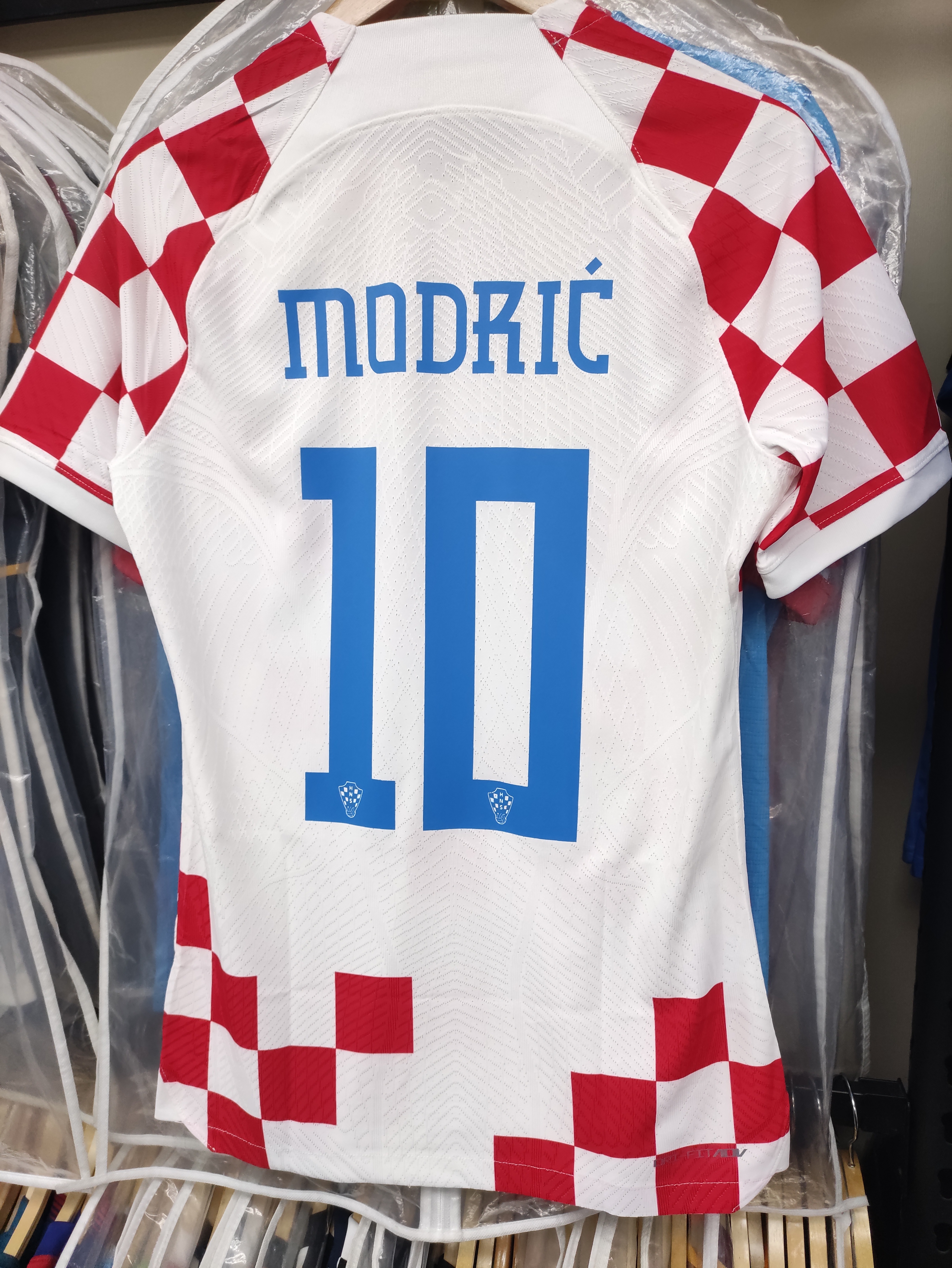 2022世界杯克羅地亞國家隊主場摩迪更衣室球員版球衣