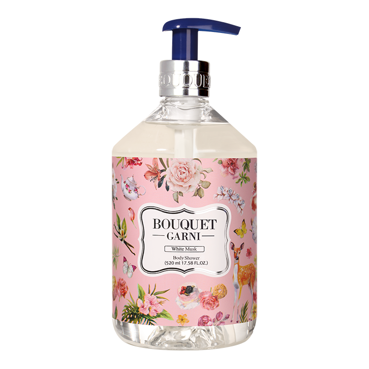 璞珈妮 香水沐浴露 520ml【白麝香】-Bouquet Garni