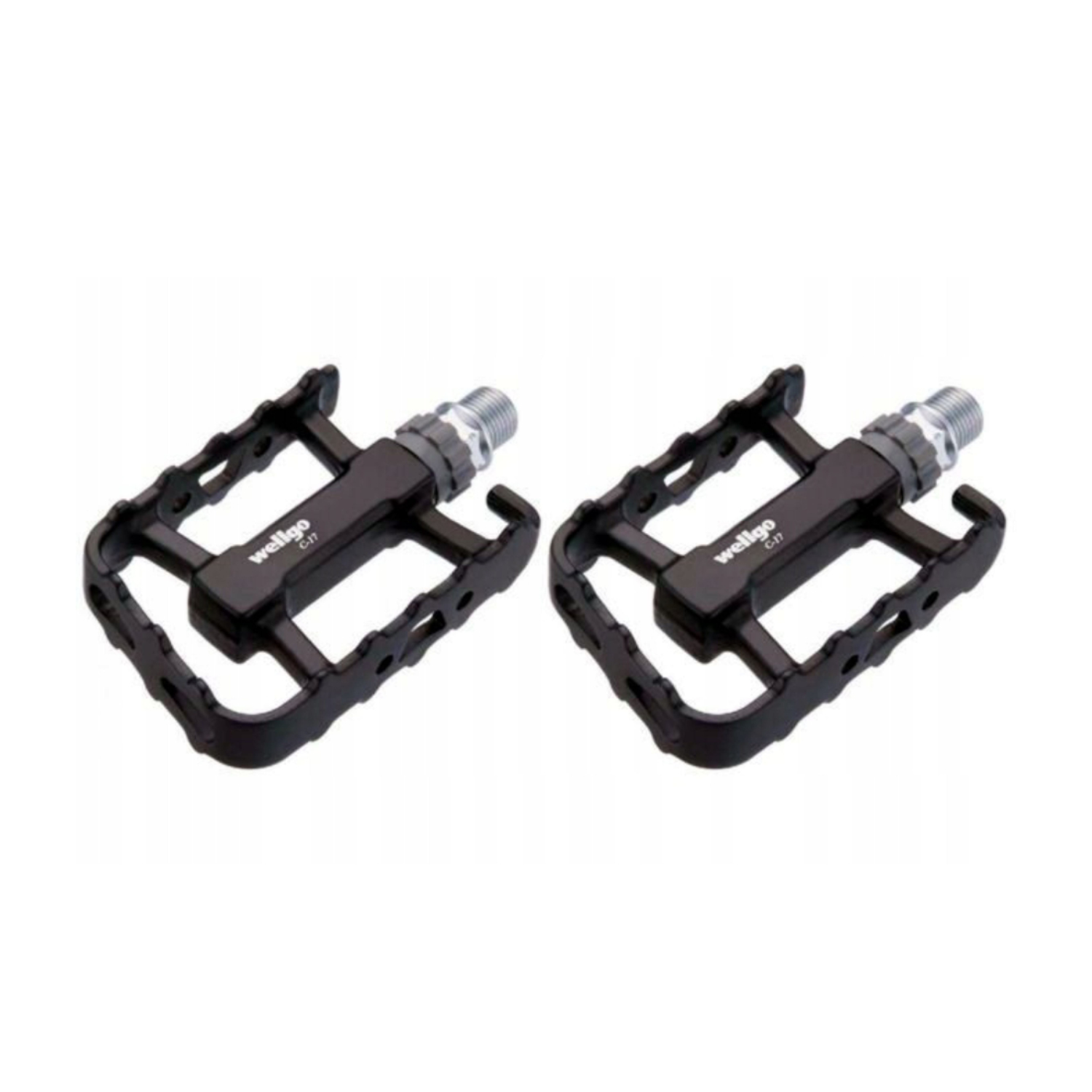 【Wellgo】CNC培林 C17 鋁合金踏板 - 黑