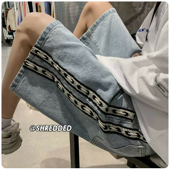 熱賣短褲男夏季（藍色【M_5XL碼】（下單後聯繫客服確認發貨尺碼）