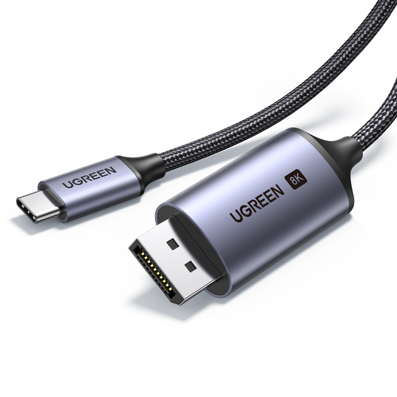 Ugreen USB-C To 8K DP 線  _CM556-25158(2米)
