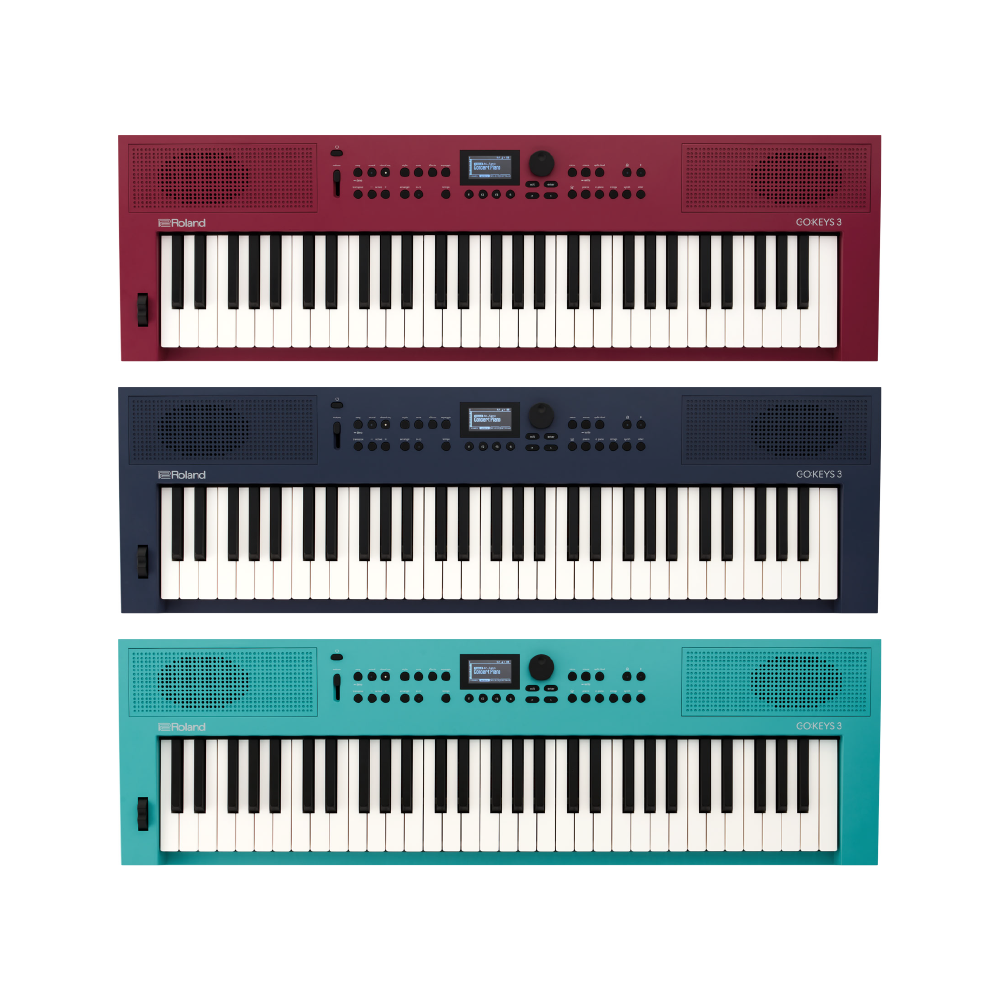 Roland Roland / GoKeys3 61鍵攜帶型數位鋼琴(內建伴奏)(藍/綠/紅) — 三峽鍵盤 / 鋼琴｜YA! 玩音樂