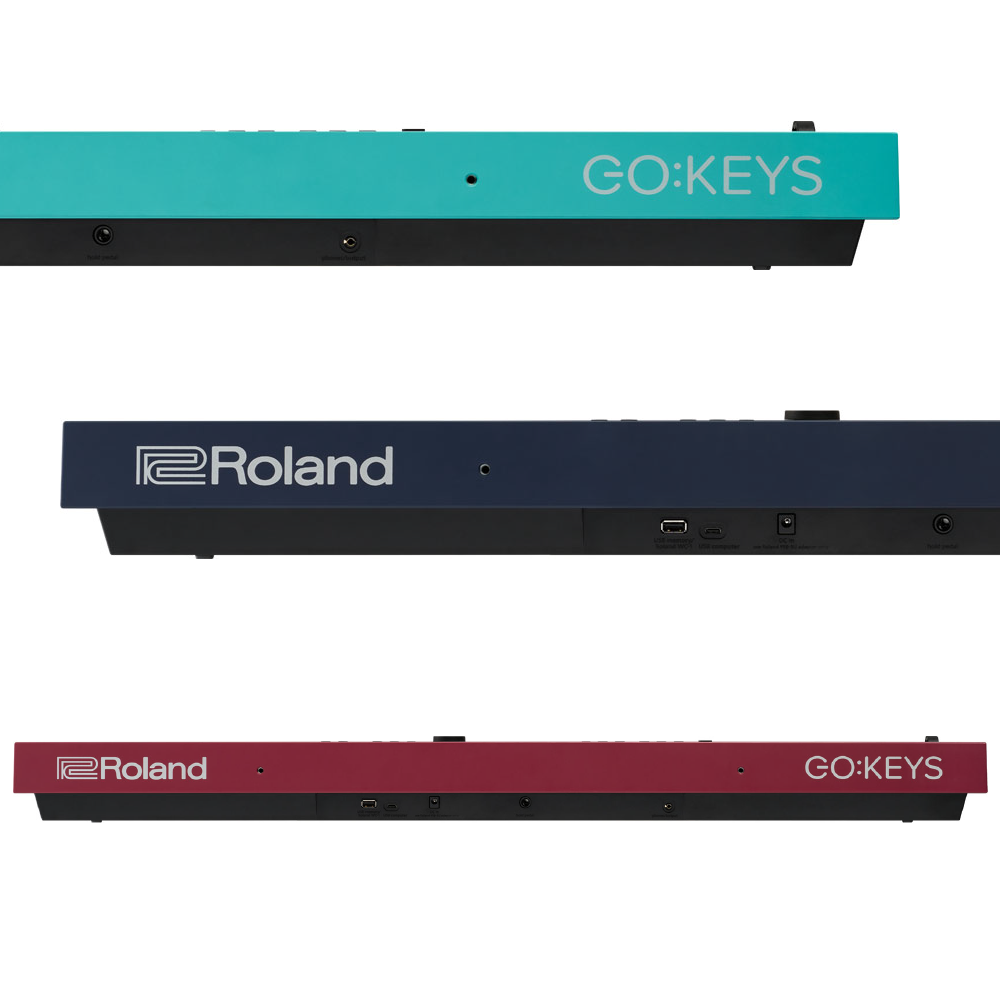 Roland Roland / GoKeys3 61鍵攜帶型數位鋼琴(內建伴奏)(藍/綠/紅) 第 4 張圖片｜三峽鍵盤 / 鋼琴