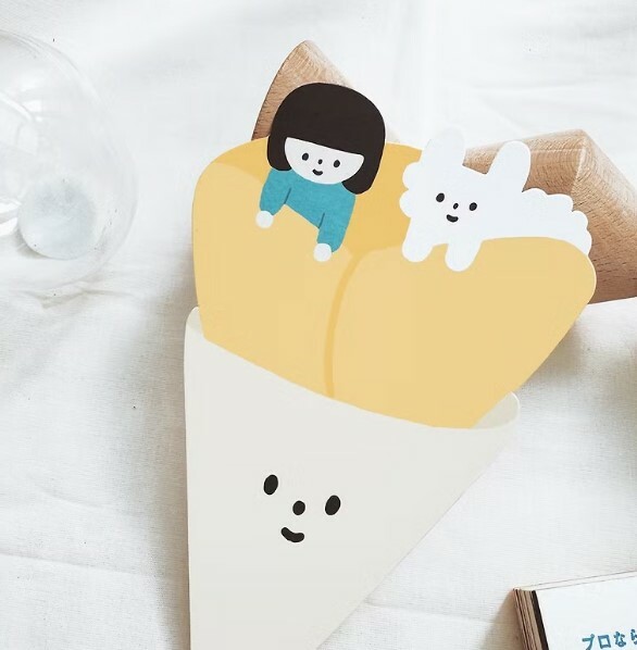 YO HAND STUDIO POSTCARD CREPES