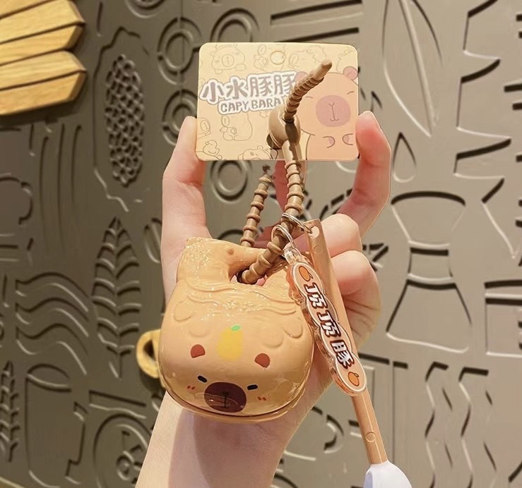 #預購 BJY STORE 卡皮巴拉 敲敲木魚吊飾 趣味小物