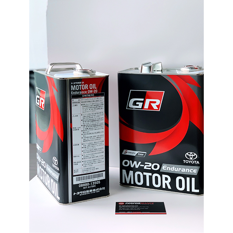 日本GR MOTOR OIL ENDURANCE 0W-20 高性能機油4L