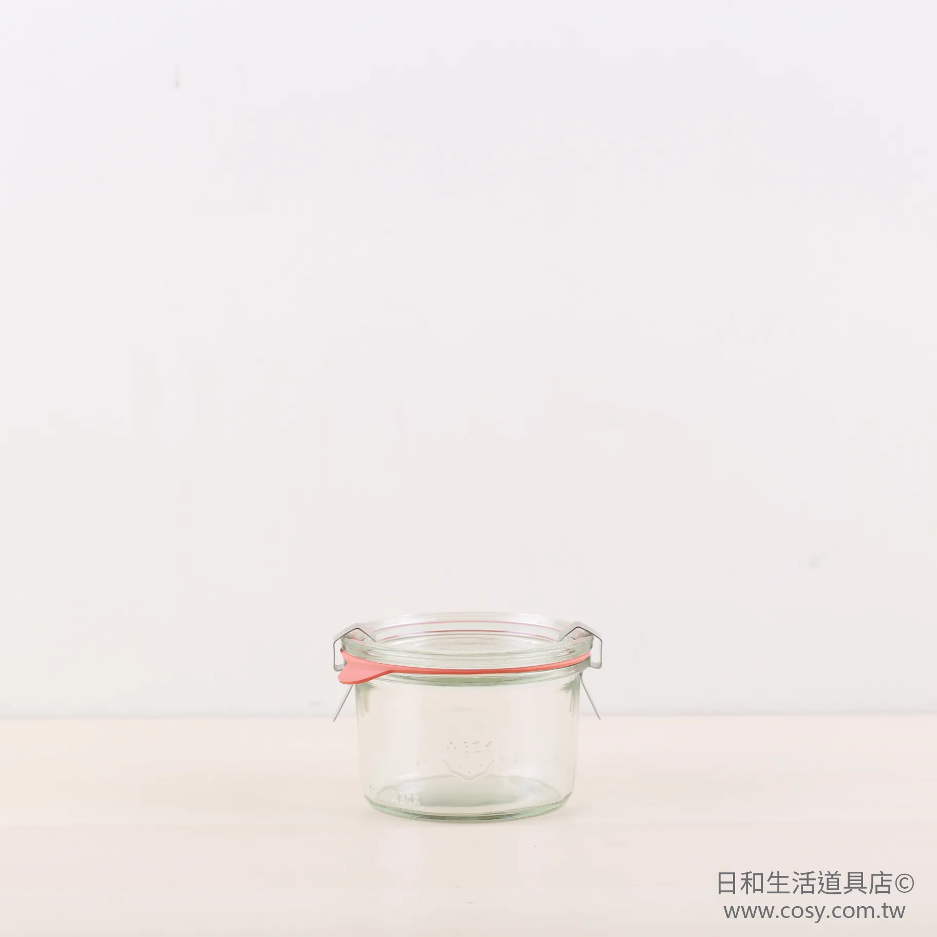 WECK 751 密封罐含密封圈與扣夾 Mold Shape 200ml (M)