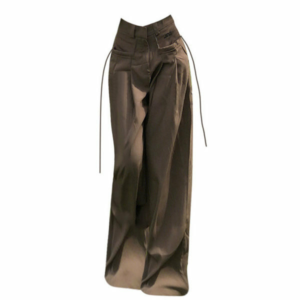 Hot selling high-waisted straight pants (military green size S-L) (please contact customer service to confirm the delivery size after placing the order)