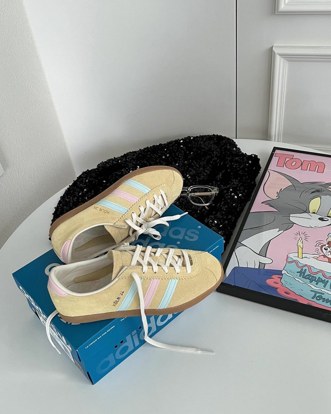 Adidas Originals Koln 24 城市系列 科隆 燕麥馬卡龍 復古 德訓鞋 IG6279