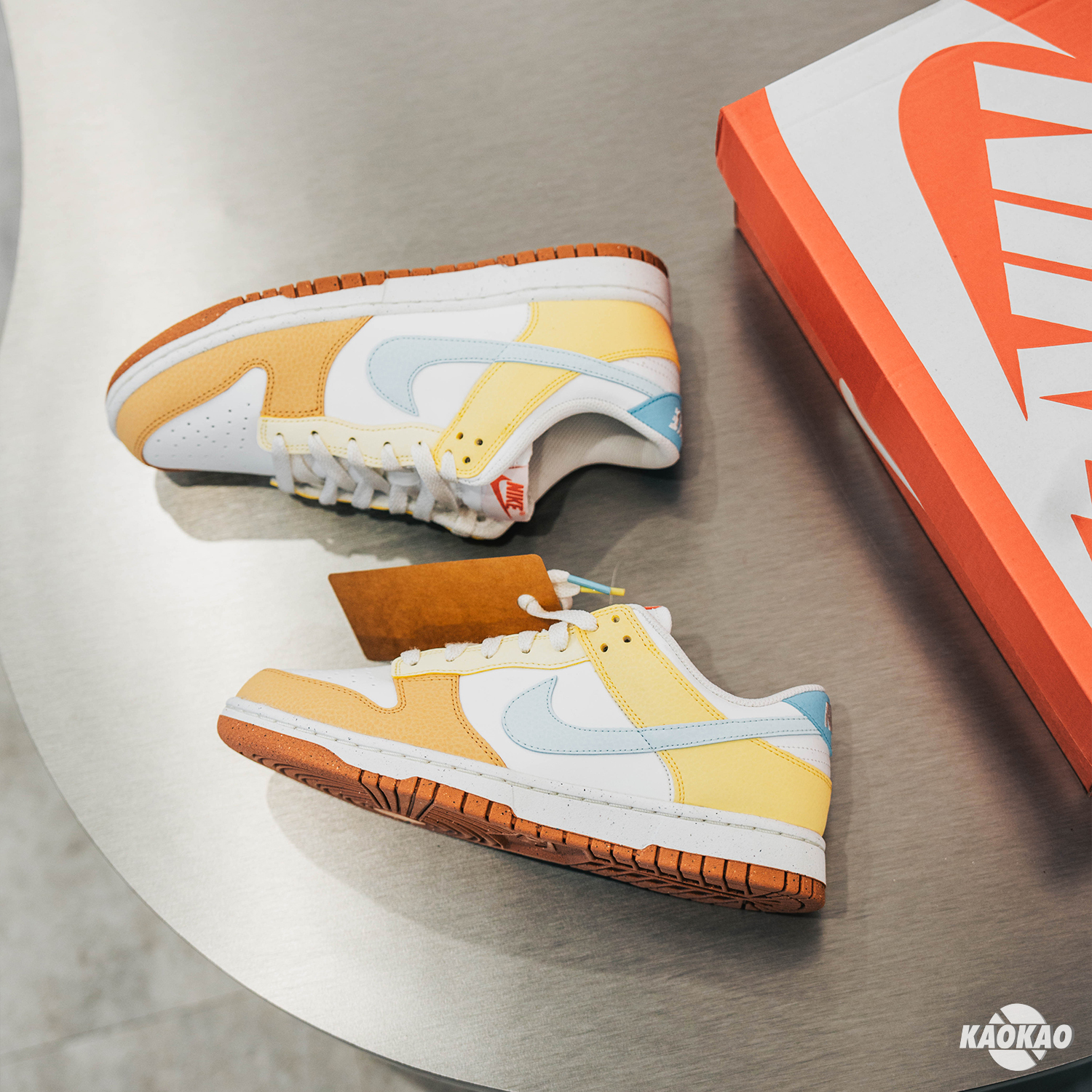 女款 NIKE DUNK LOW NEXT NATURE 布丁奶茶 復古 運動 休閒鞋【FZ4347-100】