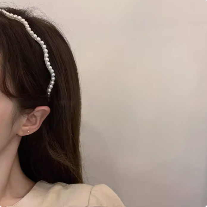 [2 FOR RM10] Wavy Pearl Headband