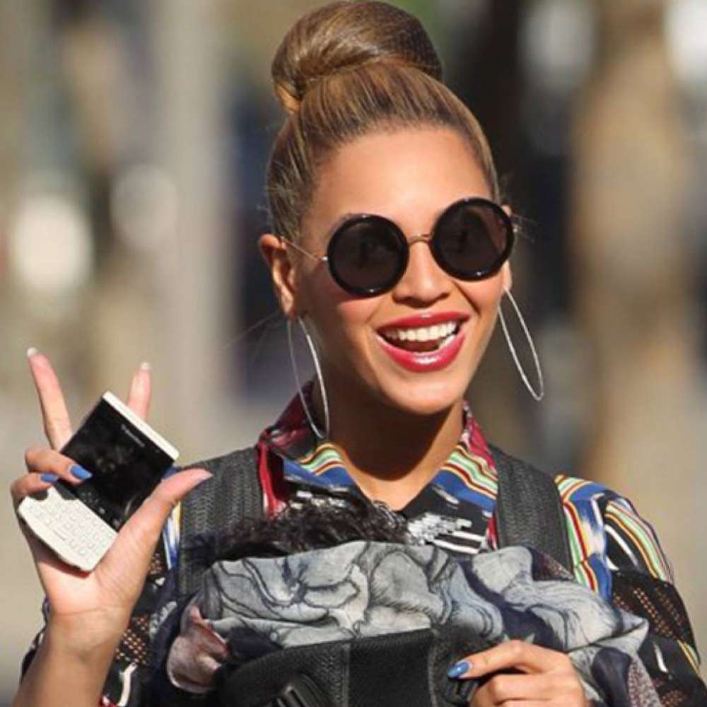 【MIU MIU】SMU13N 1AB1A1復古時髦圓框太陽眼鏡 眾女星熱愛經典款