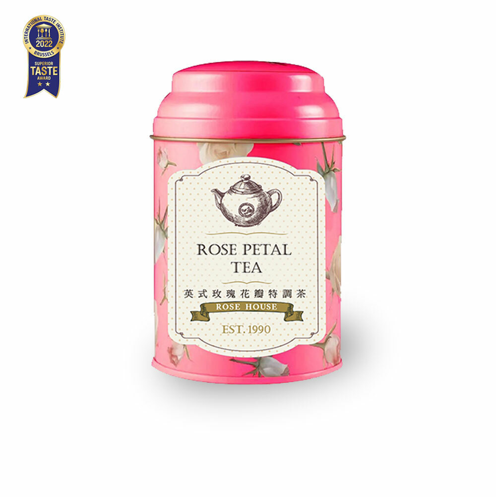 【ITQI系列茶】英式玫瑰花瓣特調茶 110g / 罐