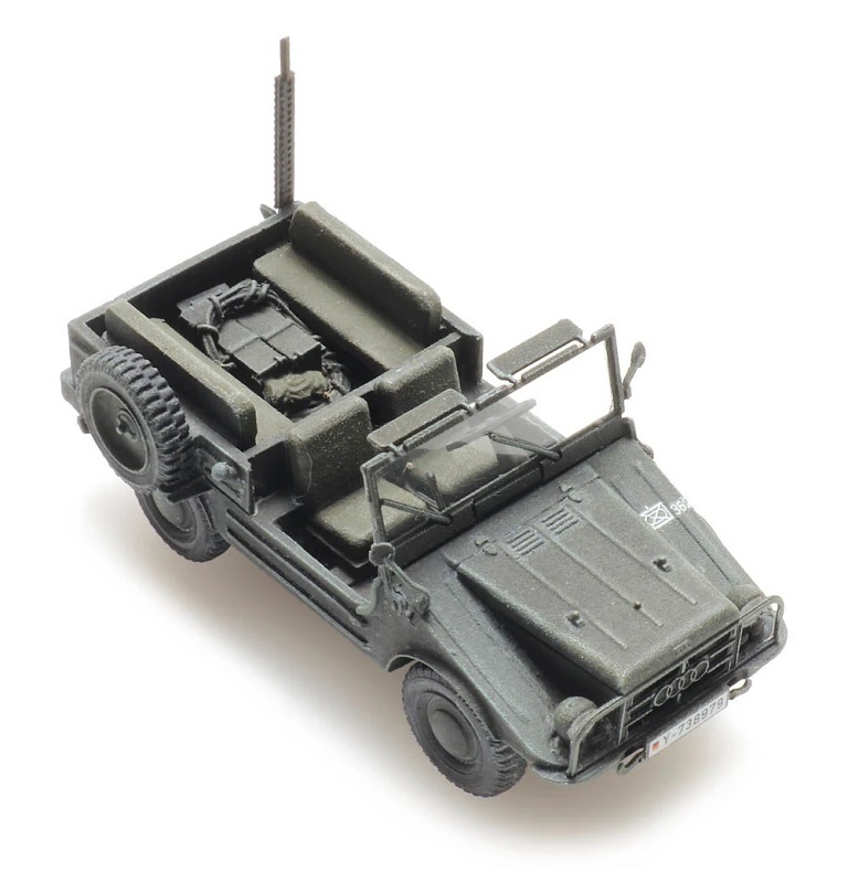 Artitec 6870450 HO規 DKW Munga 8 軍用越野車