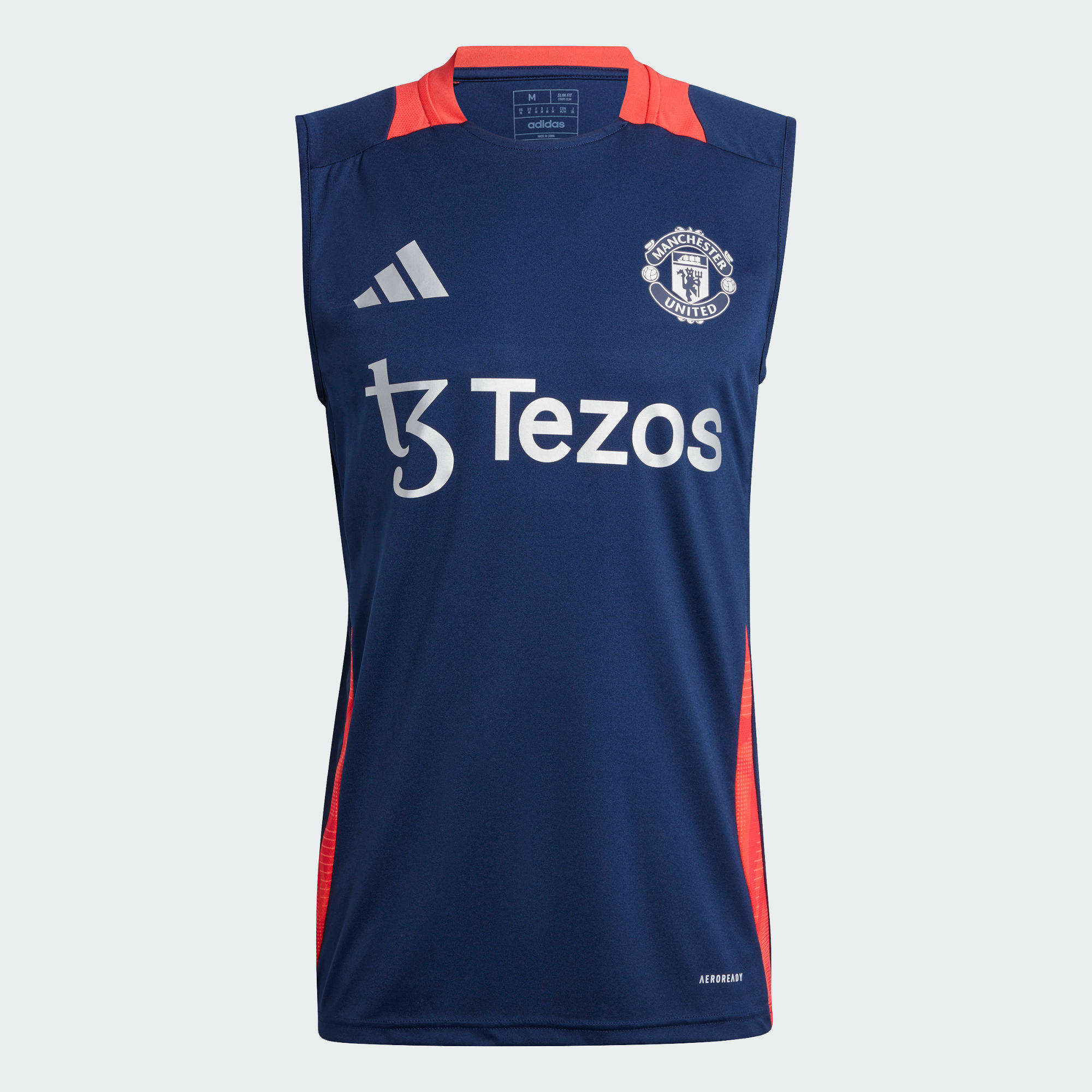 2024 Manchester United Sleeveless Training Shirt - Blue