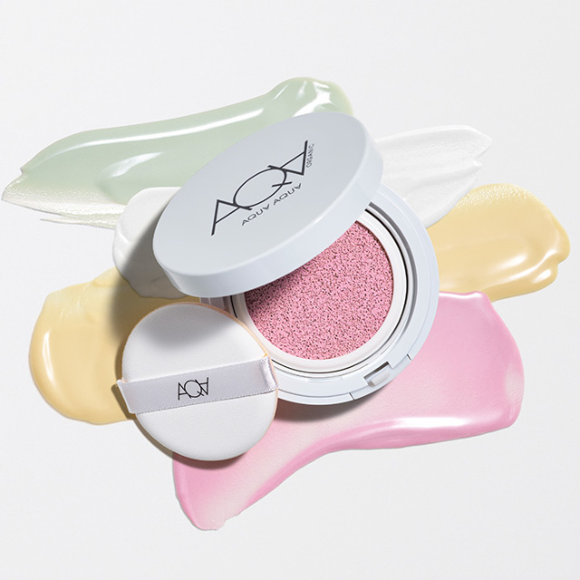AQUA AQUA Organic Cushion Compact Control UV SPF43PA++ (Refill & Case Set)