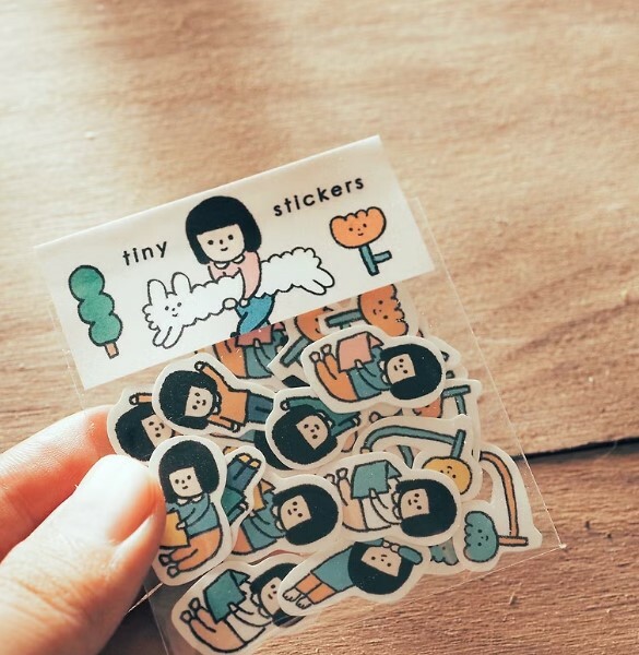 YO HAND STUDIO RANDOM STICKER 24 PCS SET