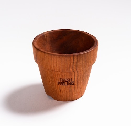 FRESH FEELING WOODEN POT (2WAY BASE)