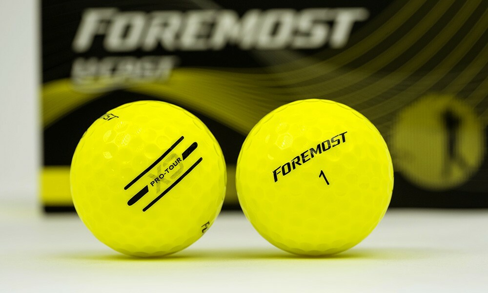 FOREMOST Pro-Tour X3 高爾夫球【燦燦黃】