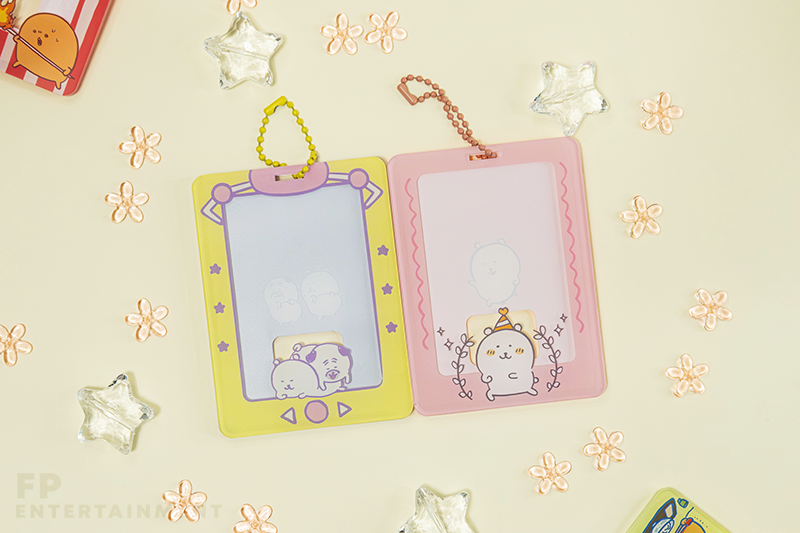 預訂｜韓國限定 白熊 & 可樂餅 亞克力相片卡套掛件