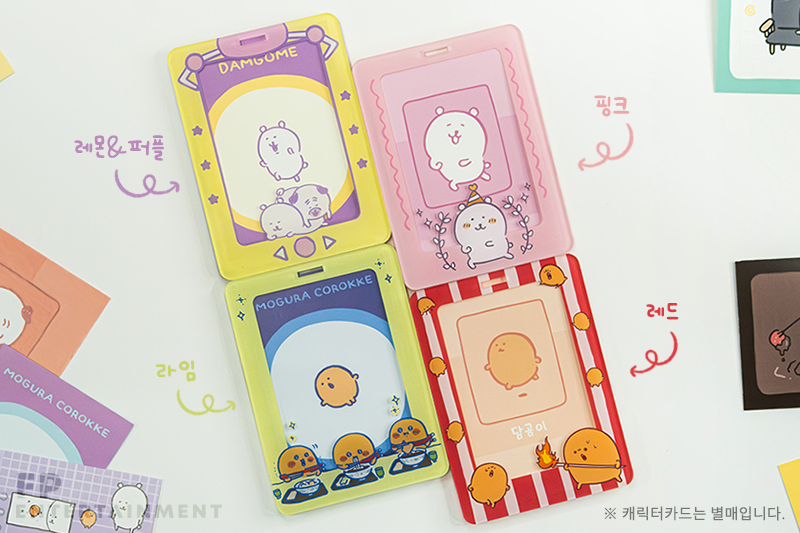 預訂｜韓國限定 白熊 & 可樂餅 亞克力相片卡套掛件