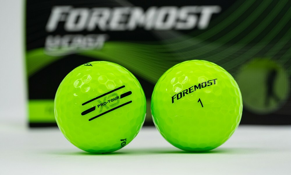 FOREMOST Pro-Tour X3 高爾夫球【蘋果綠】