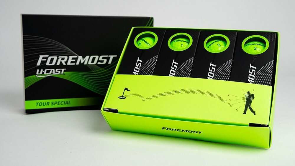 FOREMOST Pro-Tour X3 高爾夫球【蘋果綠】