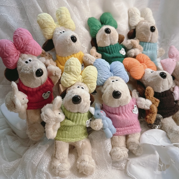 《51303》高領毛衣+手拿兔兔+🎀阿高鑰匙圈(8色)