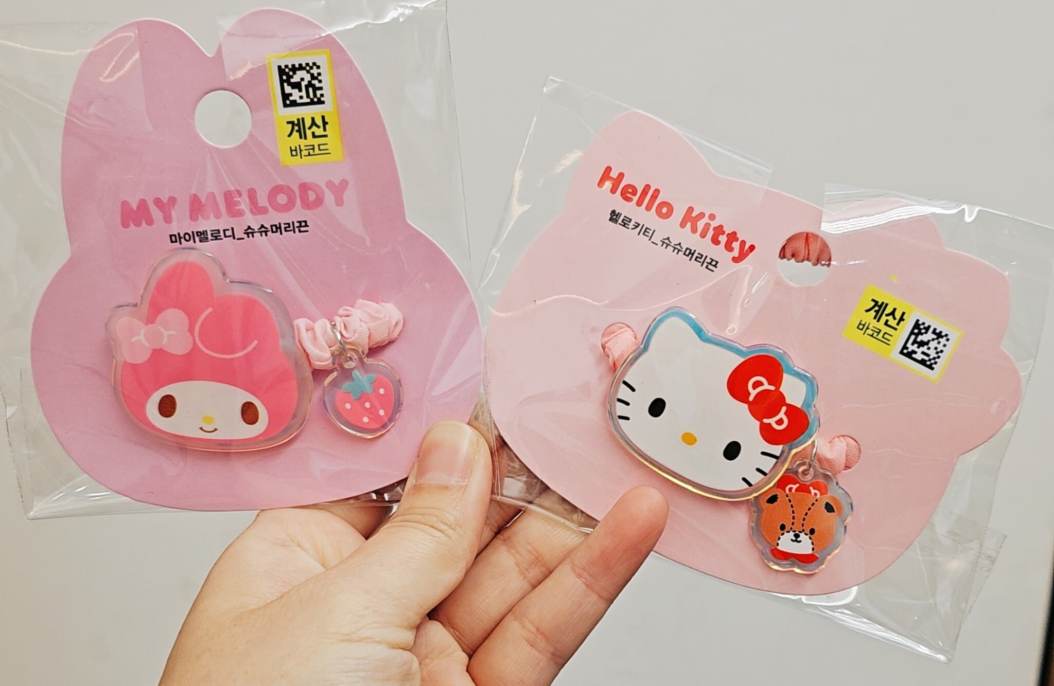🇰🇷 韓國 Hello Kitty/ My Melody大頭橡筋 (K5/DA848)