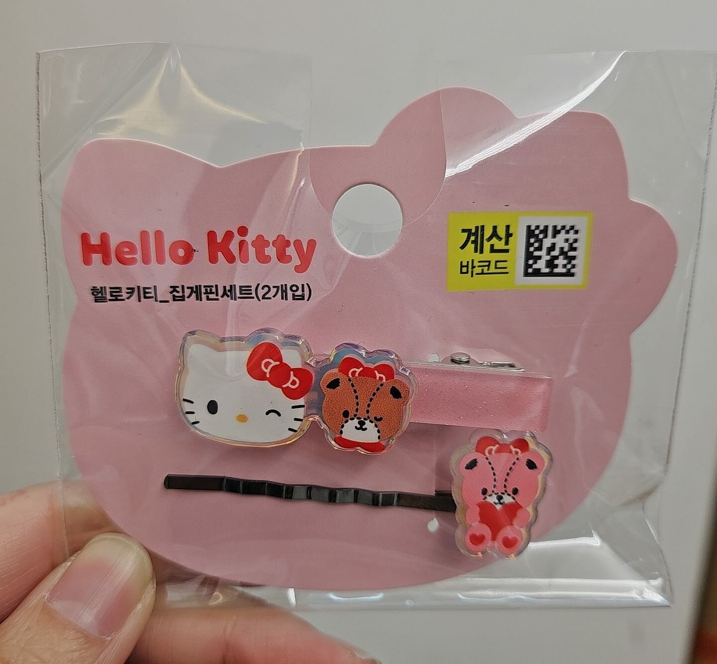 🇰🇷 韓國 Hello Kitty髮夾 (K5/DA849)