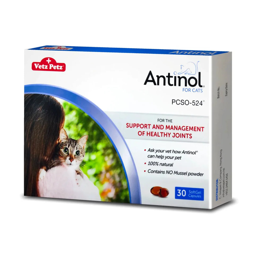 Antinol Soft Gel Capsule For Cats (30 capsules)