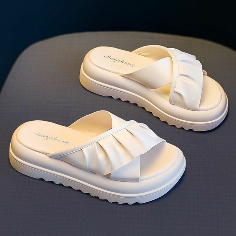 Hot selling thick-soled sandals (black size 35-40) (please contact customer service to confirm the delivery size after placing the order)