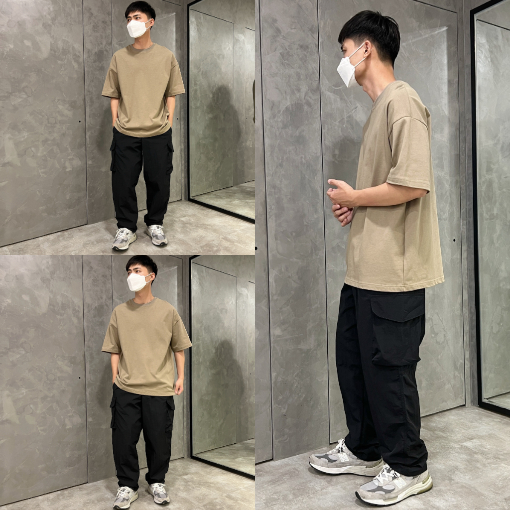 MS-2409 寬版口袋工作長褲